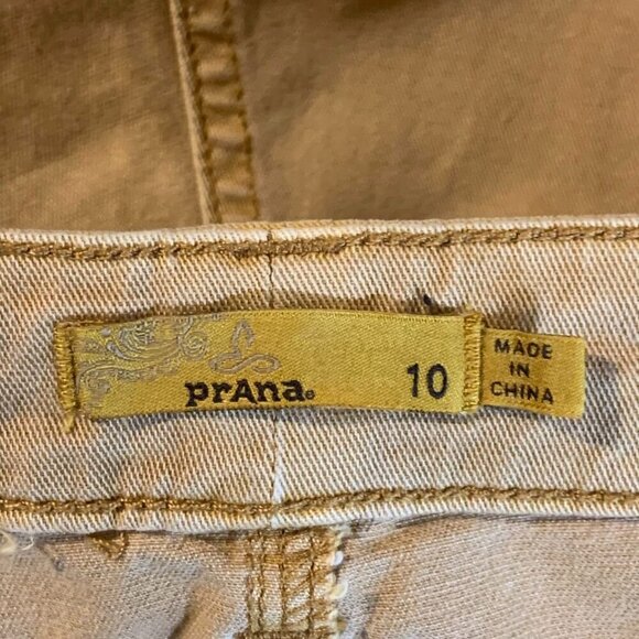 Prana Women's Janesse High Rise Cotton Denim Tapered Slash Pocket Jeans Size 10 - Picture 7 of 13